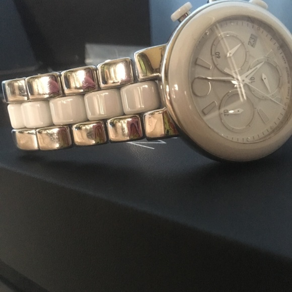 Movado White / Silver Cerena Chronograph Watch - Picture 2 of 6